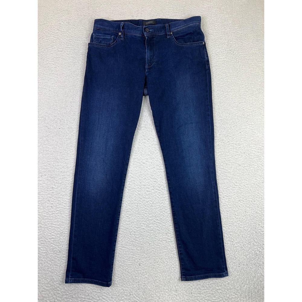 Alberto Pipe Premium Business Jeans Mens 31x30 Blue Regular Fit Stretch Denim